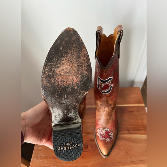 Women’s 7.5 Gameday cowboy boots - University of South Carolina ( USC ) - Picture 5 of 5